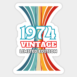 1974 Sticker